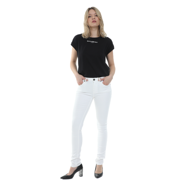 Γυναικείο jean παντελόνι GARCIA JEANS Rachelle-Slim λευκό Γυναικεία