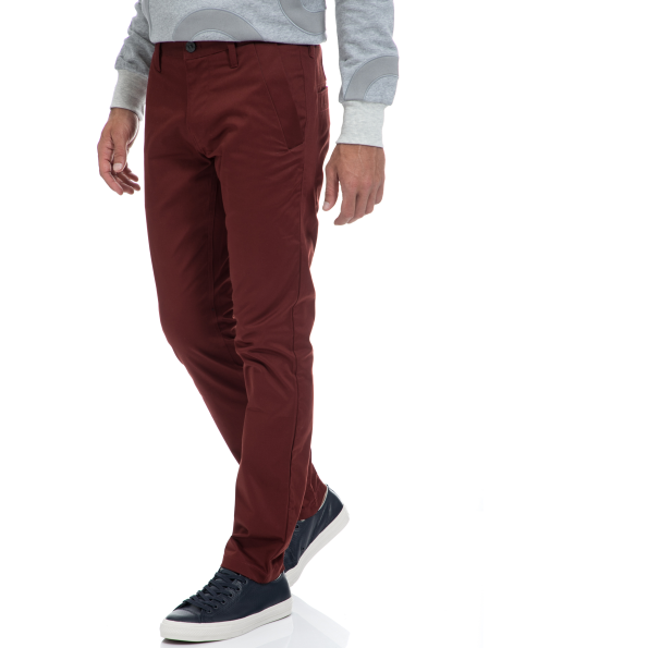 Αντρικό παντελόνι G-STAR RAW μπορντό                           Ανδρικά