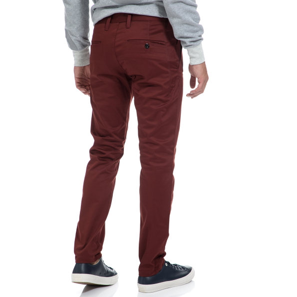Αντρικό παντελόνι G-STAR RAW μπορντό                           Ανδρικά