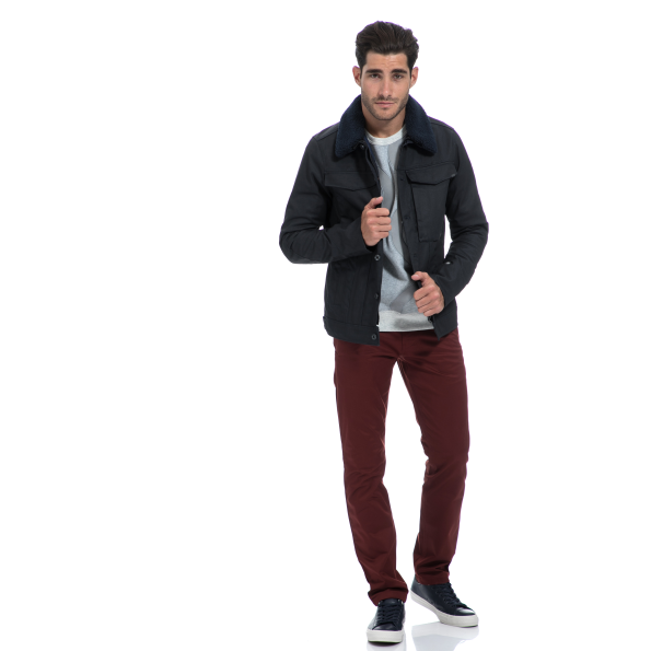 Αντρικό παντελόνι G-STAR RAW μπορντό                           Ανδρικά