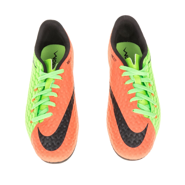 Παιδικά παπούτσια ποδοσφαίρου JR HYPERVENOM PHELON 3 AG-PRO κίτρινα - πορτοκαλί Παιδικά