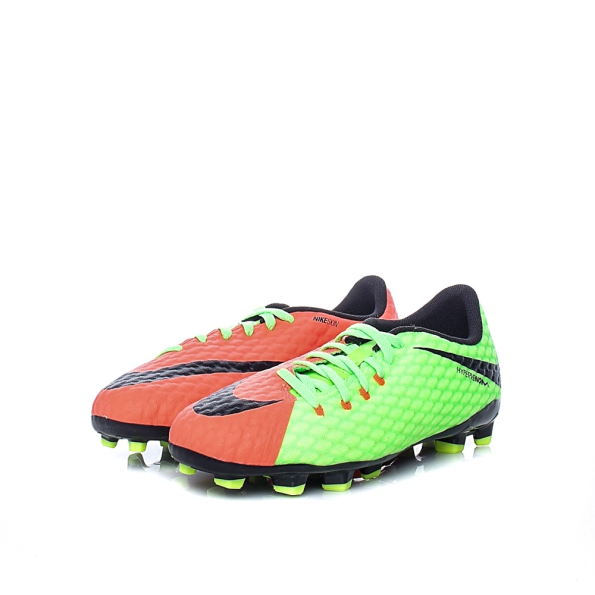 Παιδικά παπούτσια ποδοσφαίρου Nike JR HYPERVENOM PHELON III FG κίτρινα πορτοκαλί Παιδικά