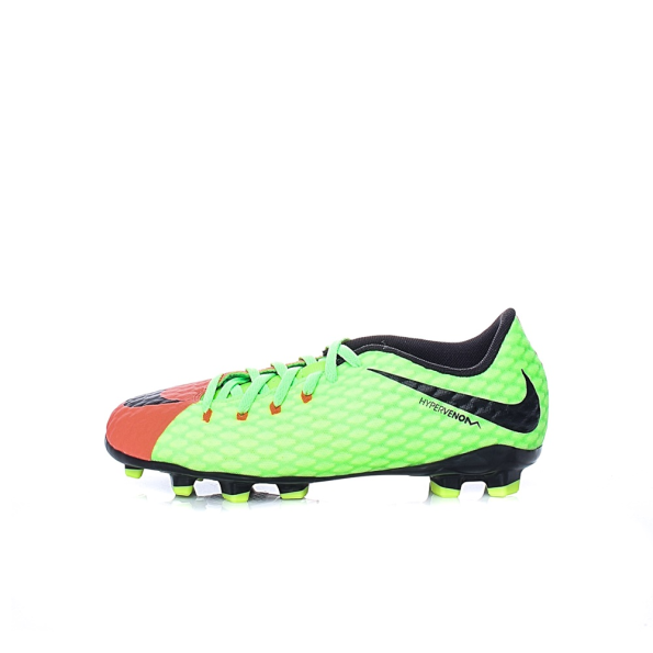 Παιδικά παπούτσια ποδοσφαίρου Nike JR HYPERVENOM PHELON III FG κίτρινα πορτοκαλί Παιδικά