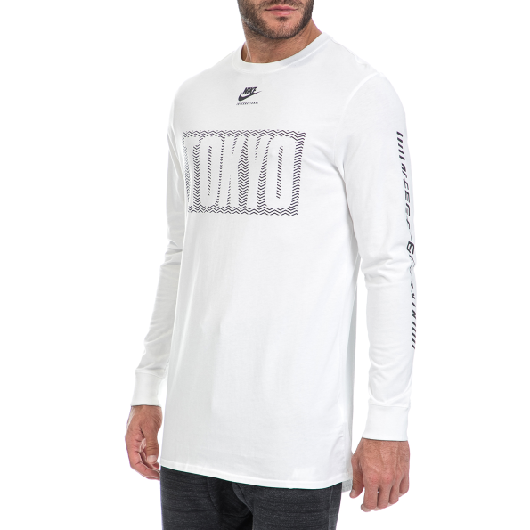 Ανδρική μπλούζα NIKE λευκή Ανδρικά