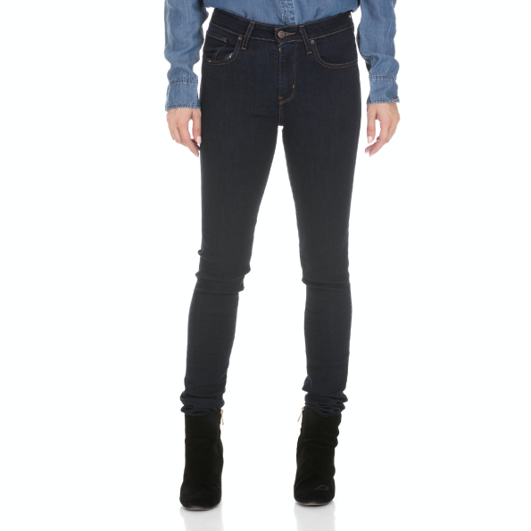 Γυναικείο jean παντελόνι LEVIS HIGH RISE SKINNY LONE WOLF μπλε