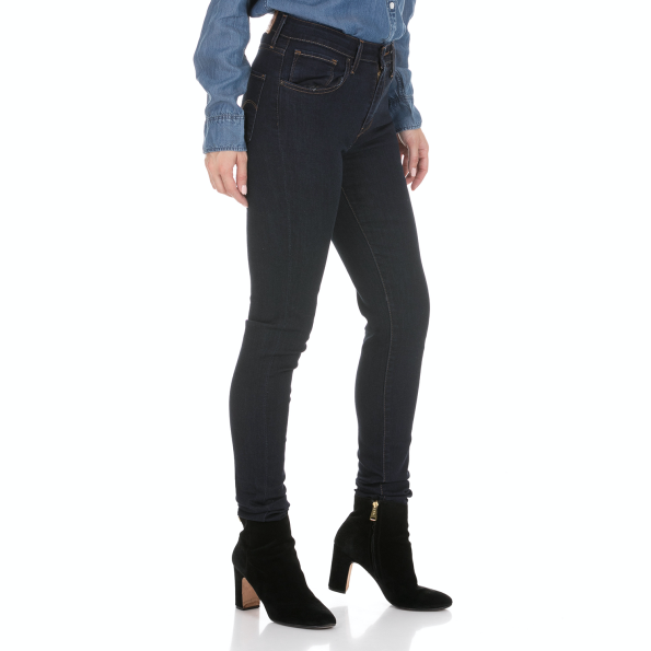 Γυναικείο jean παντελόνι LEVIS HIGH RISE SKINNY LONE WOLF μπλε Γυναικεία