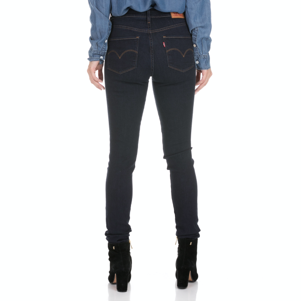 Γυναικείο jean παντελόνι LEVIS HIGH RISE SKINNY LONE WOLF μπλε Γυναικεία