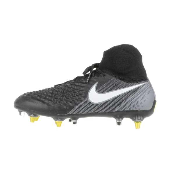 Ανδρικά ποδοσφαιρικά παπούτσια Nike MAGISTA OBRA II SG-PRO AC μαύρα-γκρι