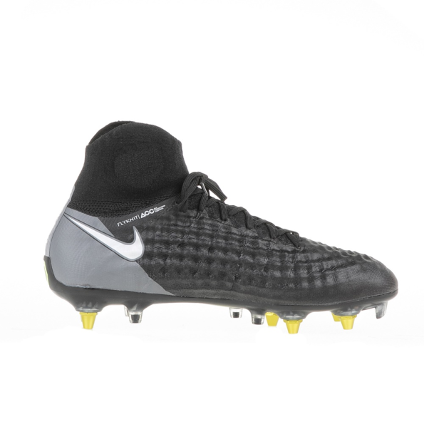 Ανδρικά ποδοσφαιρικά παπούτσια Nike MAGISTA OBRA II SG-PRO AC μαύρα-γκρι Ανδρικά