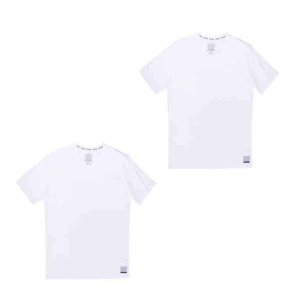 Ανδρικό σετ φανέλες Calvin Klein λευκές