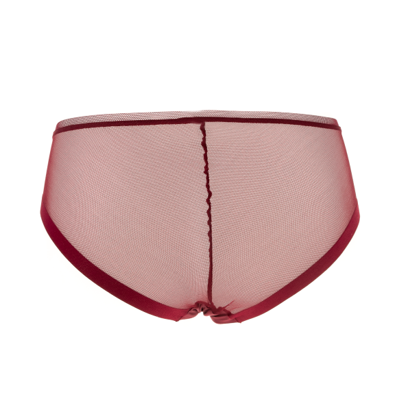 Γυναικείο σλιπ CK UNDERWEAR BIKINI μπορντό Γυναικεία