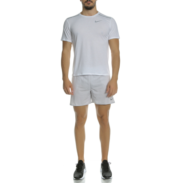 Ανδρικό σορτς για τρέξιμο NIKE FLX STRIDE SHORT BF 5IN λευκό  Ανδρικά