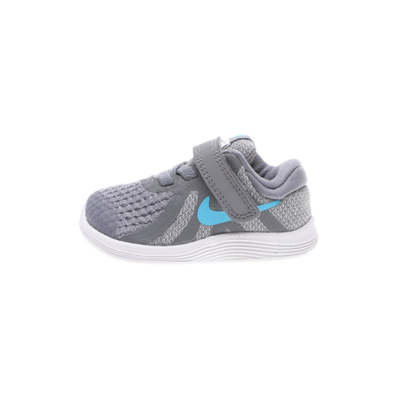 Βρεφικά αθλητικά παπούτσια NIKE REVOLUTION 4 (DΤV) γκρι μπλε