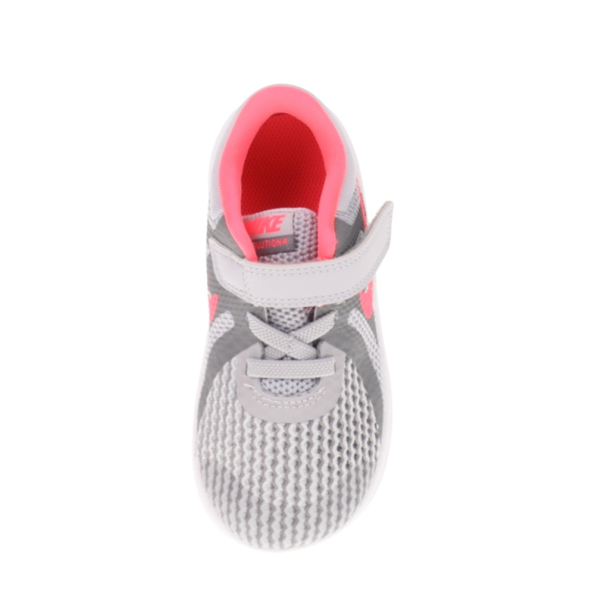 Παιδικά αθλητικά παπούτσια NIKE REVOLUTION 4 (DTV) γκρι ροζ Παιδικά
