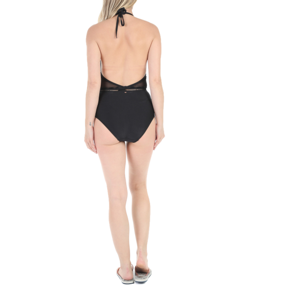 Γυναικείο ολόσωμο μαγιό TED BAKER  KESIA SCALLOP MESH μαύρο Γυναικεία