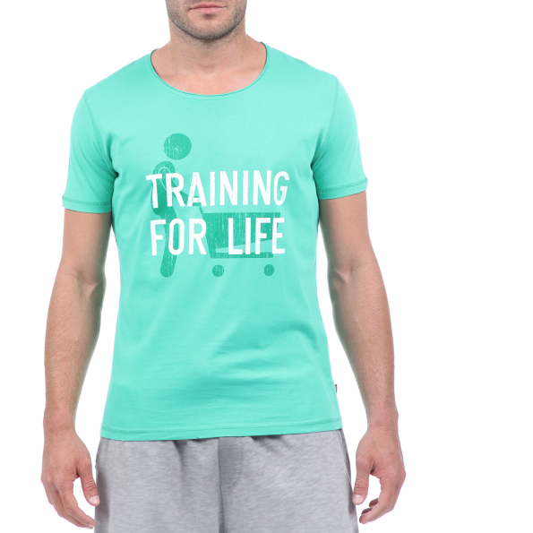 Ανδρικό t-shirt BODYTALK TRNG FR LIFEM πράσινο