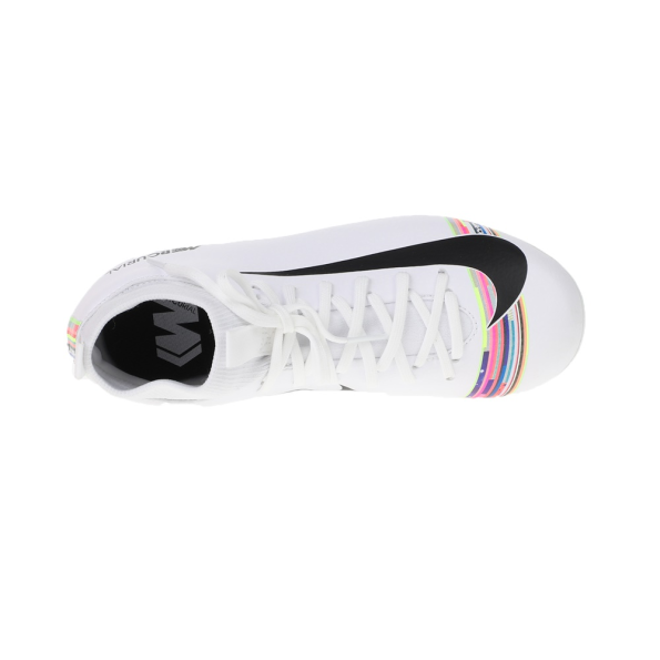 Παιδικά ποδοσφαιρικά παπούτσια NIKE CR7 Jr. Superfly 6 Academy (MG) λευκά Παιδικά