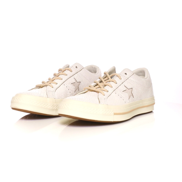 Unisex sneakers ONE STAR εκρού Ανδρικά