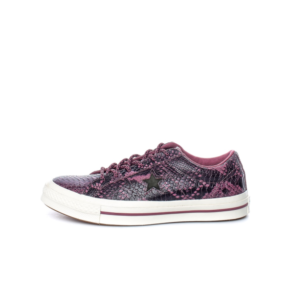 Unisex sneakers CONVERSE One Star κόκκινα-μαύρα