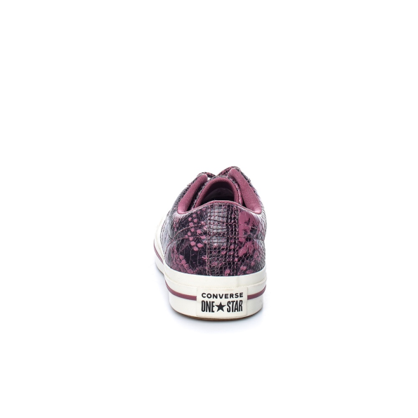 Unisex sneakers CONVERSE One Star κόκκινα-μαύρα Ανδρικά