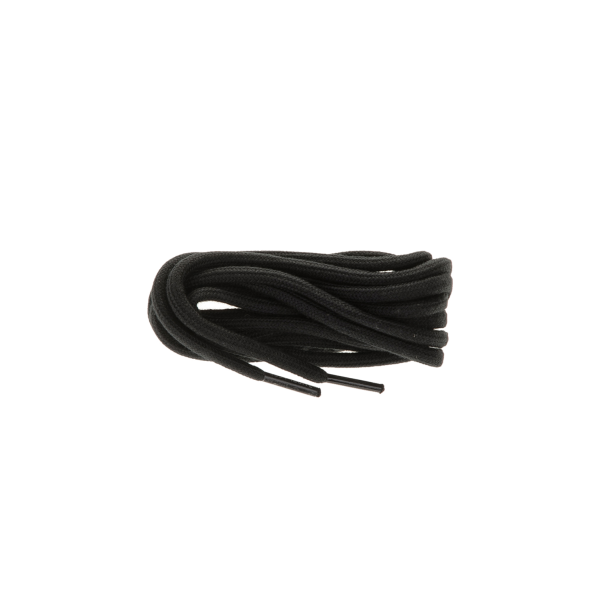 Uniesex κορδόνια TUBELACES ROPE SOLID μαύρα