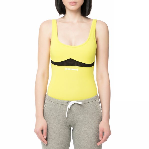Γυναικείο κορμάκι Bodytalk WAGW BODY κίτρινο