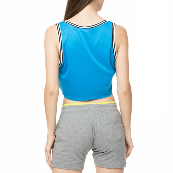 Γυναικείο crop top μπλε  Γυναικεία
