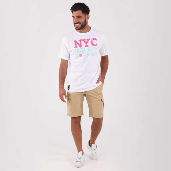 Ανδρικό t-shirt DORS λευκό Ανδρικά