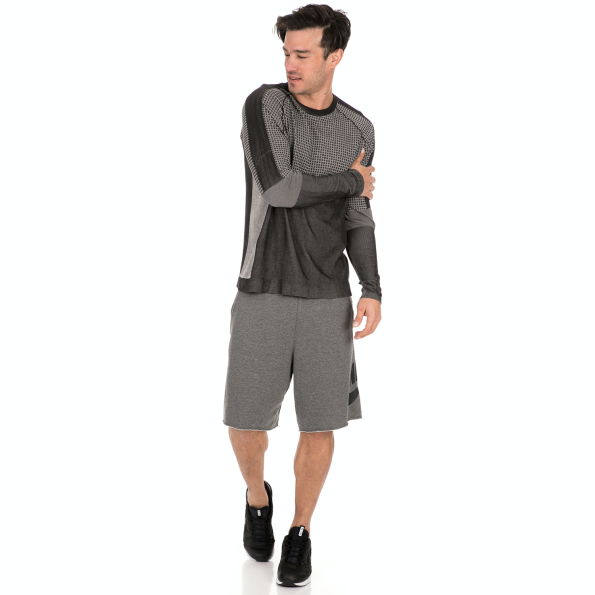 Ανδρική μπλόυζα NIKE NSW TCH PCK  LS KNIT SC ανθρακί Ανδρικά