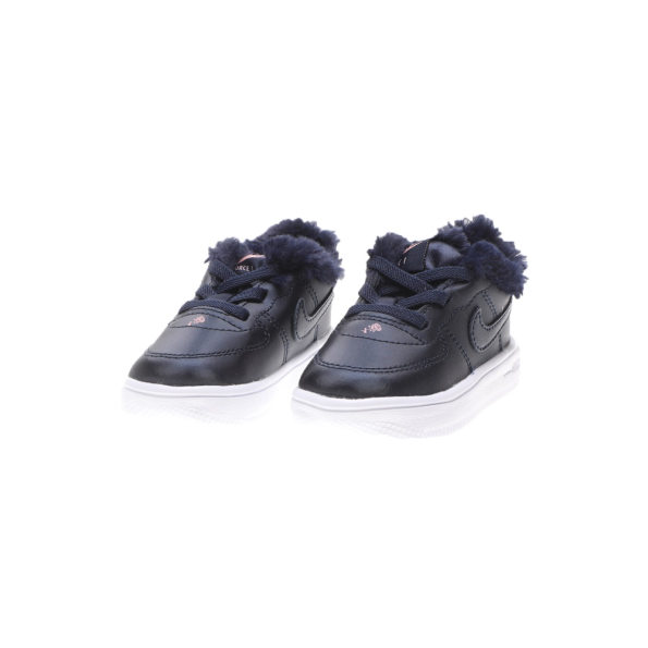 Βρεφικά αθλητικά παπούτσια NIKE FORCE 1 18 VDAY (TD) μπλε Παιδικά