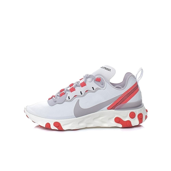 Γυναικεία παπούτσια running NIKE REACT ELEMENT 55 λευκά