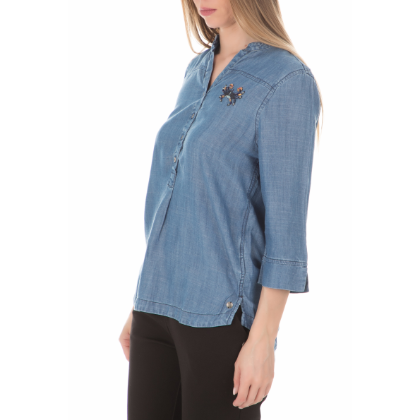Γυναικεία πουκαμίσα GARCIA JEANS μπλε Γυναικεία