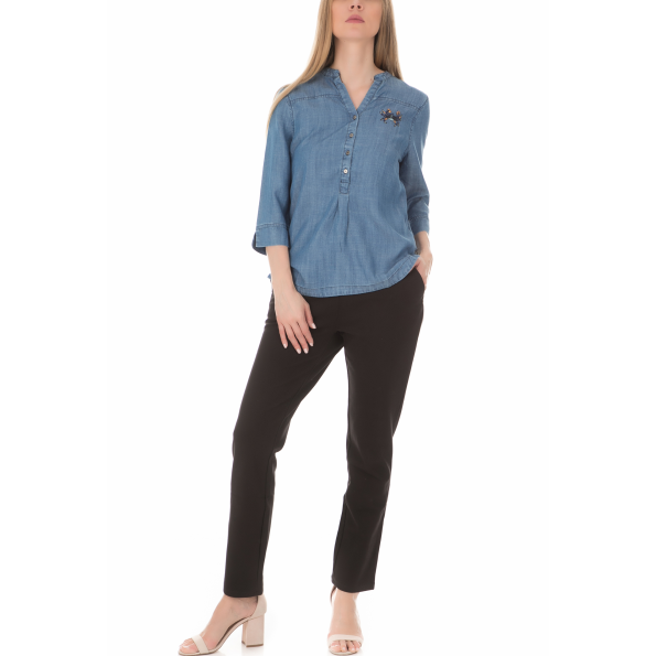 Γυναικεία πουκαμίσα GARCIA JEANS μπλε Γυναικεία
