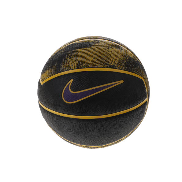 Μπάλα basketball n7 NIKE LEBRON PLAYGROUND 4P N.000.2784.07 μαύρη κίτρινη