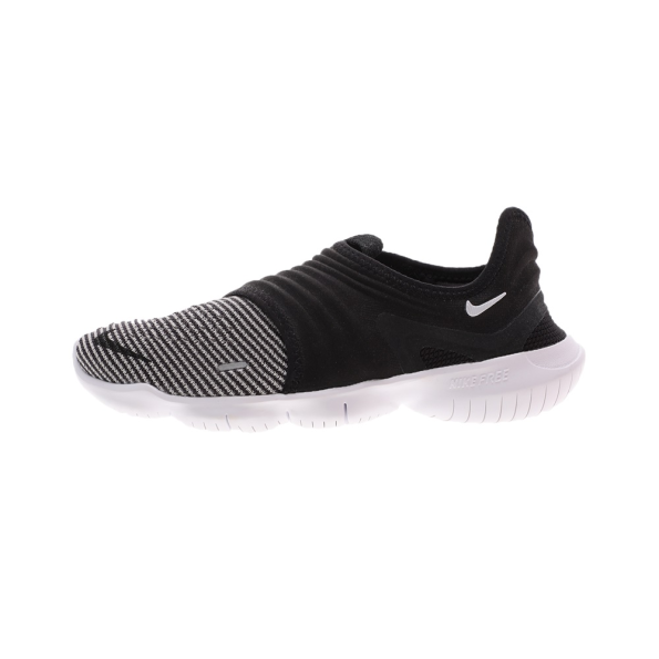 Γυναικεία παπούτσια running NIKE FREE RN FLYKNIT 3 μαύρα λευκά
