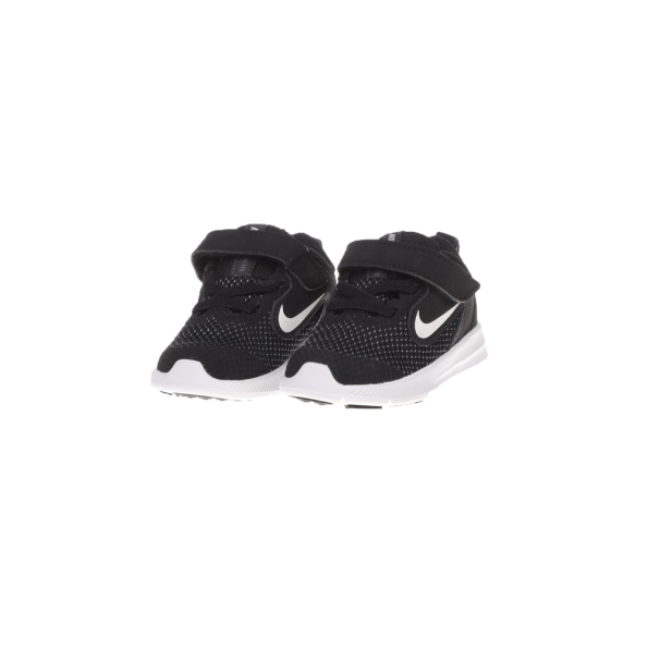 Βρεφικά αθλητικά παπούτσια NIKE DOWNSHIFTER 9 (TDV) μαύρα Παιδικά