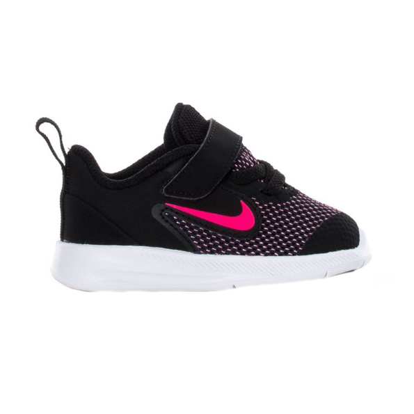 Βρεφικά παπούτσια NIKE DOWNSHIFTER 9 (TDV) μαύρα ροζ Παιδικά