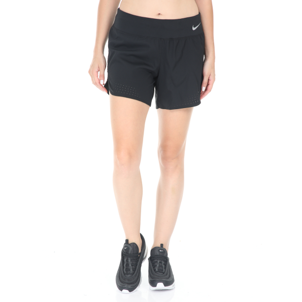 Γυναικείο αθλητικό σόρτς NIKE ECLIPSE 5IN μαύρο