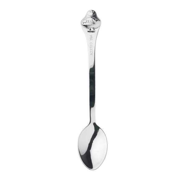Ασημένιο παιδικό κουτάλι Mr Greedy Spoon