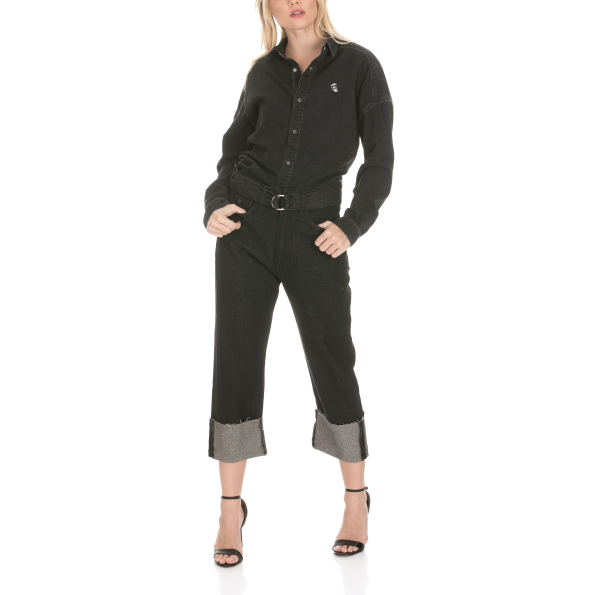 Γυναικείο jean boyfriend SCOTCH & SODA FREEDIVER μαύρο Γυναικεία