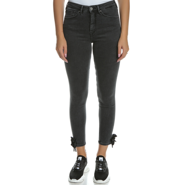 Γυναικείο cropped παντελόνι SCOTCH & SODA μαύρο