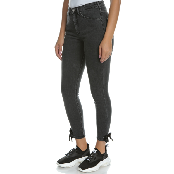 Γυναικείο cropped παντελόνι SCOTCH & SODA μαύρο Γυναικεία