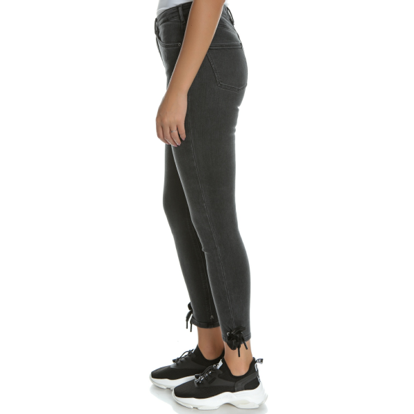 Γυναικείο cropped παντελόνι SCOTCH & SODA μαύρο Γυναικεία
