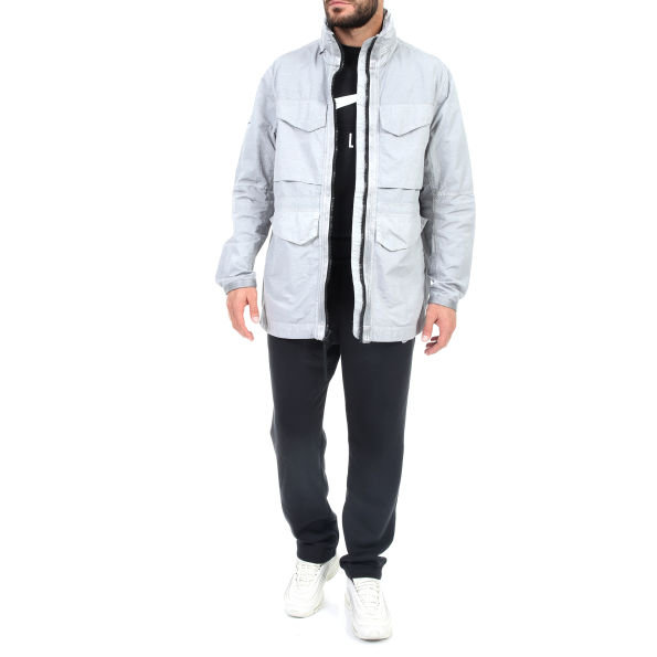 Ανδρικό αντιανεμικό jacket NIKE NSW TCH PCK JKT DYE γκρι Ανδρικά