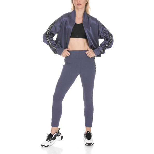 Γυναικείο τζάκετ NIKE AIR SATIN μοβ Γυναικεία