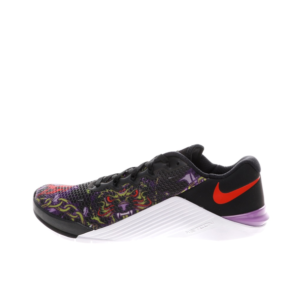 Unisex αθλητικά παπούτσια NIKE METCON 5 μαύρα κόκκινα