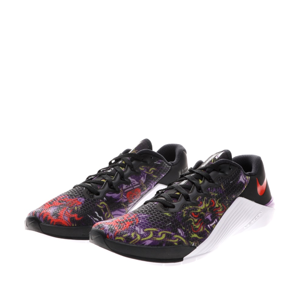 Unisex αθλητικά παπούτσια NIKE METCON 5 μαύρα κόκκινα Ανδρικά