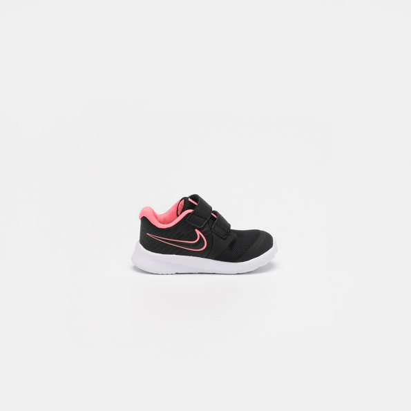 Βρεφικά παπούτσια NIKE STAR RUNNER 2 (TDV) AT1803 μαύρο ροζ Παιδικά