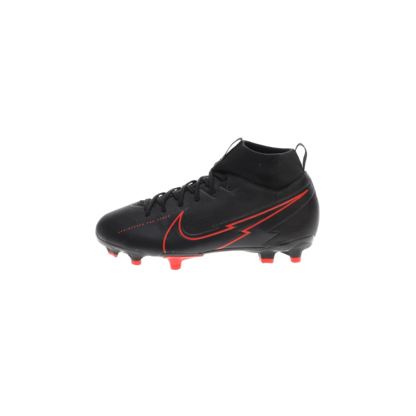 Παιδικά ποδοσφαιρικά παπούτσια NIKE JR SUPERFLY 7 ACADEMY FG/MG μαύρα