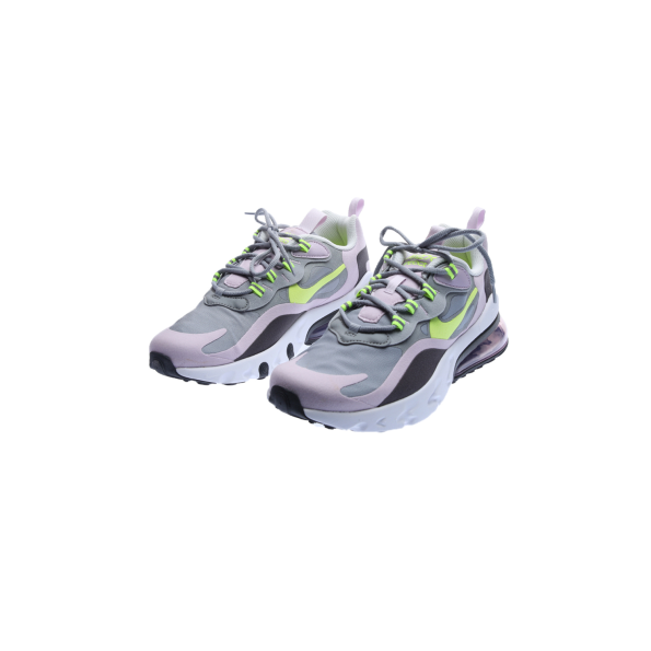 Παιδικά αθλητικά παπούτσια NIKE AIR MAX 270 REACT (GS) γκρι-κίτρινα Παιδικά